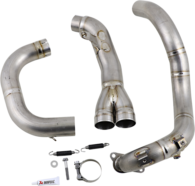 AKRAPOVIC Header - Titanium - Indian FTR 1200 / FTR 1200 S 2019-2022 E-IN12E1