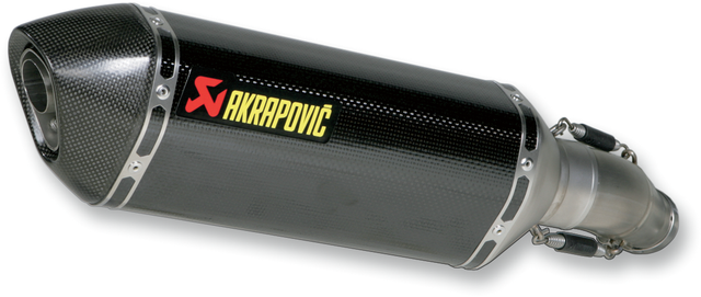 AKRAPOVIC Muffler - Carbon Fiber S-S6SO8-HZC - Suzuki GSX-R600/GSX-R750 2011-2023