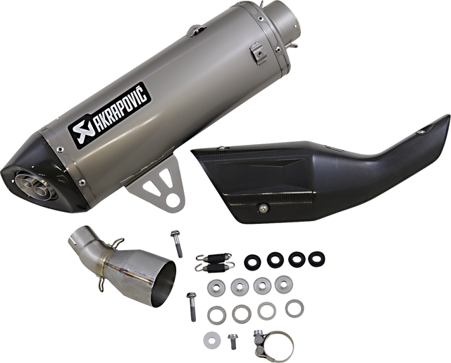 AKRAPOVIC Muffler - Titanium S-B4SO2-HRT - BMW C 400 X/GT 2018-2020