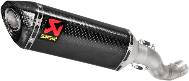 AKRAPOVIC Muffler - Carbon Fiber - Aprilia RSV4/Tuono S-A10SO9-RC 2017-2024