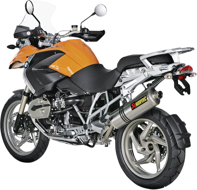 AKRAPOVIC Slip-On Exhaust - BMW R1200GS / R1200GS Adventure 2004-2009 S-B12SO2-HLTT