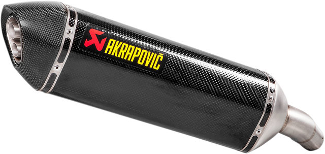 AKRAPOVIC Slip-On Line Muffler - Carbon Fiber – Suzuki GSX-S750 2017-2020