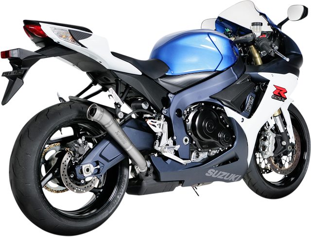 AKRAPOVIC Megaphone Muffler – Suzuki GSX-R600/GSX-R750 2011-2023