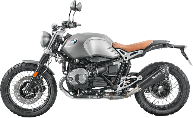 AKRAPOVIC Low Link Pipe - Titanium - BMW R nineT Scrambler/Racer/Pure/Urban GS 2017-2020 L-B12SO8T