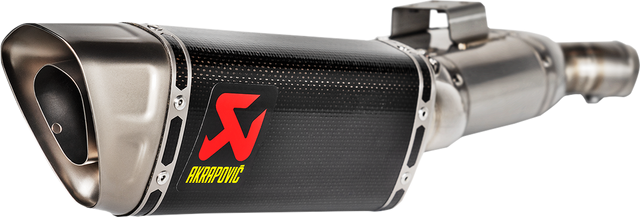 AKRAPOVIC Slip-On Line Muffler - Carbon Fiber - F 900 R/XR S-B9SO2-APC - BMW F900R/XR 2020-2025