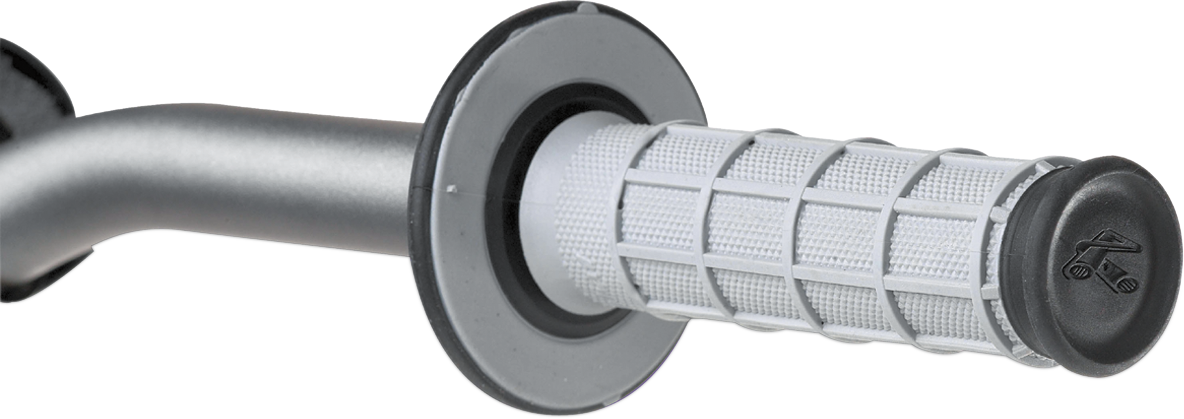 RENTHAL Offroad Dual-Compound Grips - Full Waffle - Gray G152