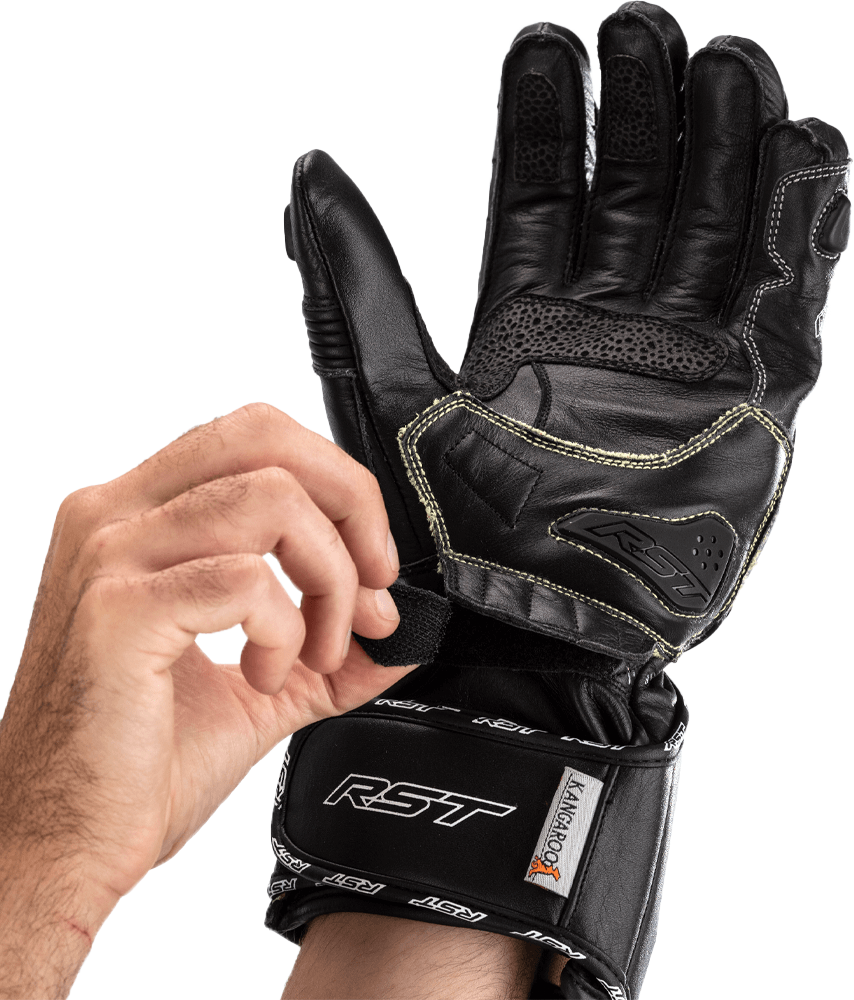 RST Tractech EVO 4 CE Glove - Black / Black / Black - View 1