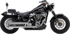 COBRA RPT Slip-On Mufflers - 3" - Chrome - FLHC/S FLDE 6058