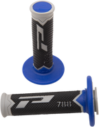 PRO GRIP Cross Triple Density 788 Grips - Gray/Blue/Black PA078800TGBL