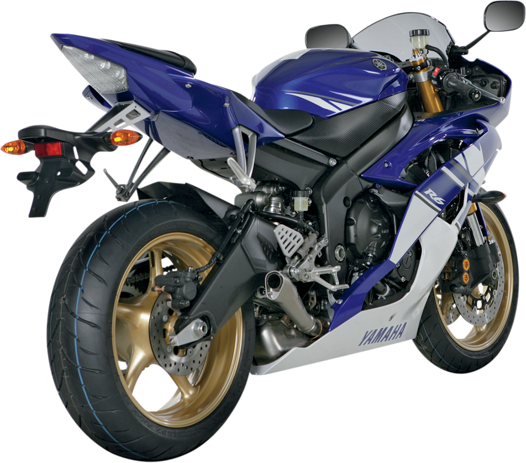 AKRAPOVIC Slip-On Line Muffler - Titanium - Megaphone - YZF-R6 SM-Y6SO6T