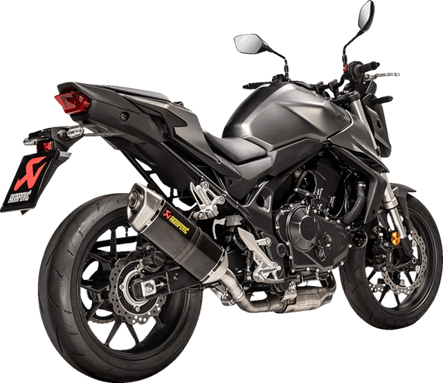 AKRAPOVIC Slip-On Line Muffler - Carbon Fiber S-H7SO5-HRC - Honda CB750 Hornet 2023-2026