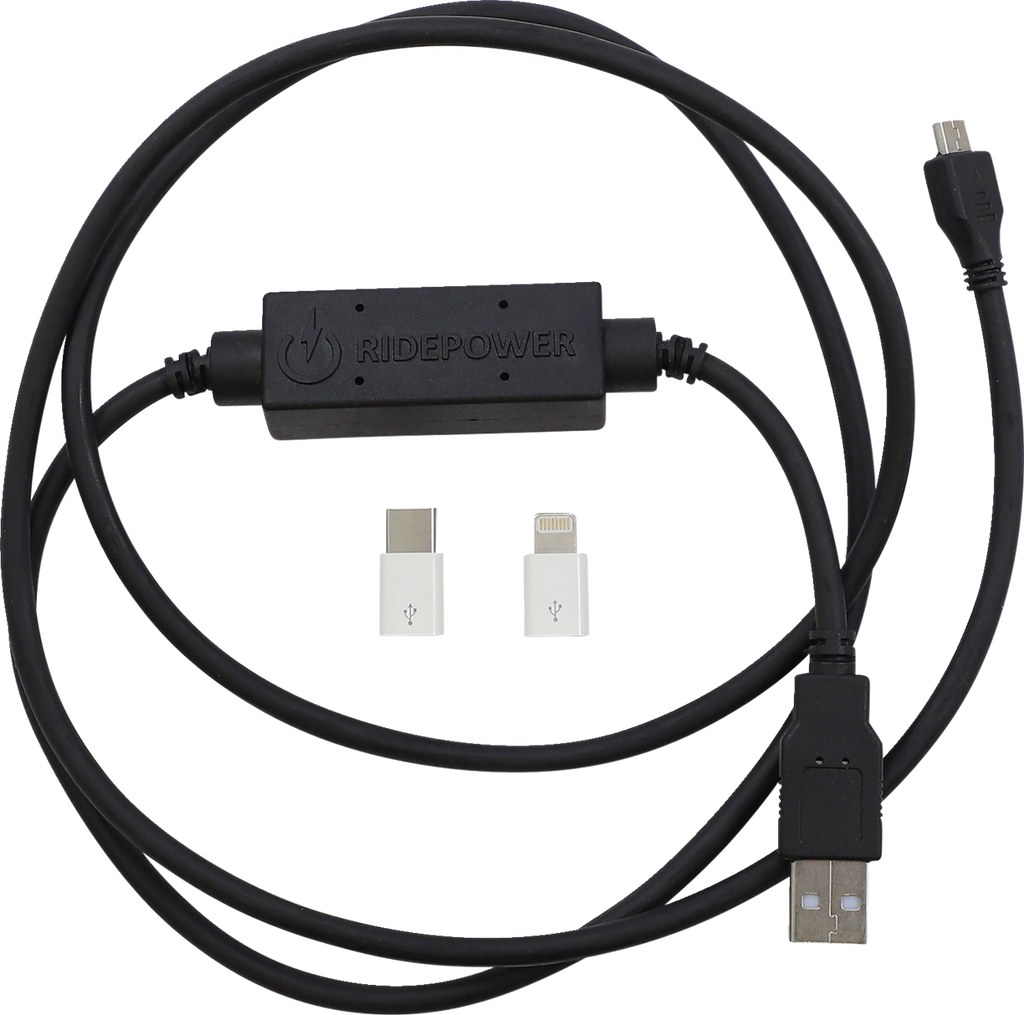 RIDEPOWER USB to Micro USB Phone Charger Cable - Phone Charging Cable / USB to Micro USB / 4' 3807-0627