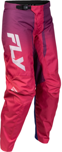 FLY Racing Women's F-16 Lift Pants (2027) - Pink / Purple / White - View 19
