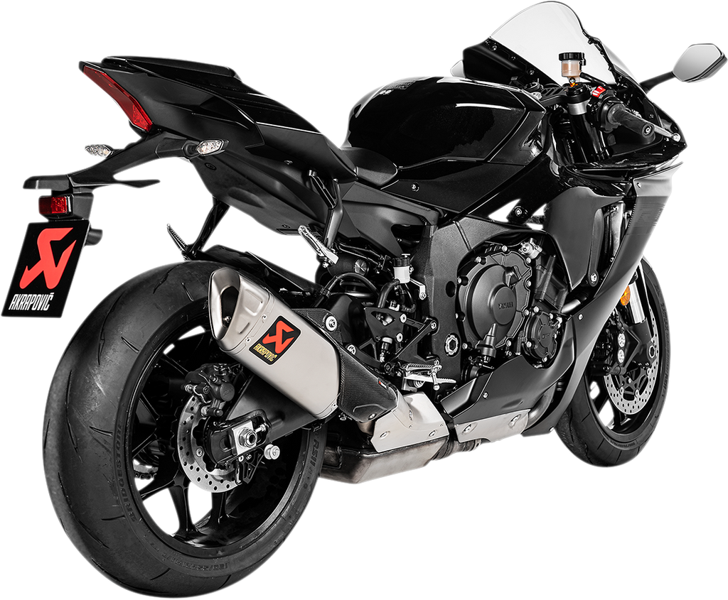 AKRAPOVIC Titanium Muffler - YZF-R1 S-Y10SO18-HAPLT