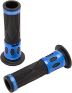 PRO GRIP 728 Superbike Grips - Open Ends - Blue PA0728OECRBL