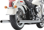 COBRA True Dual Exhaust - Billet Tip - '97-'06 Softail 6984