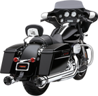 COBRA Race-Pro Slip-On Mufflers - Chrome - '95-'16 FLH 6218