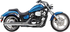 COBRA 4" Slip-On Muffler - Chrome - '11-'17 Stryker 2270