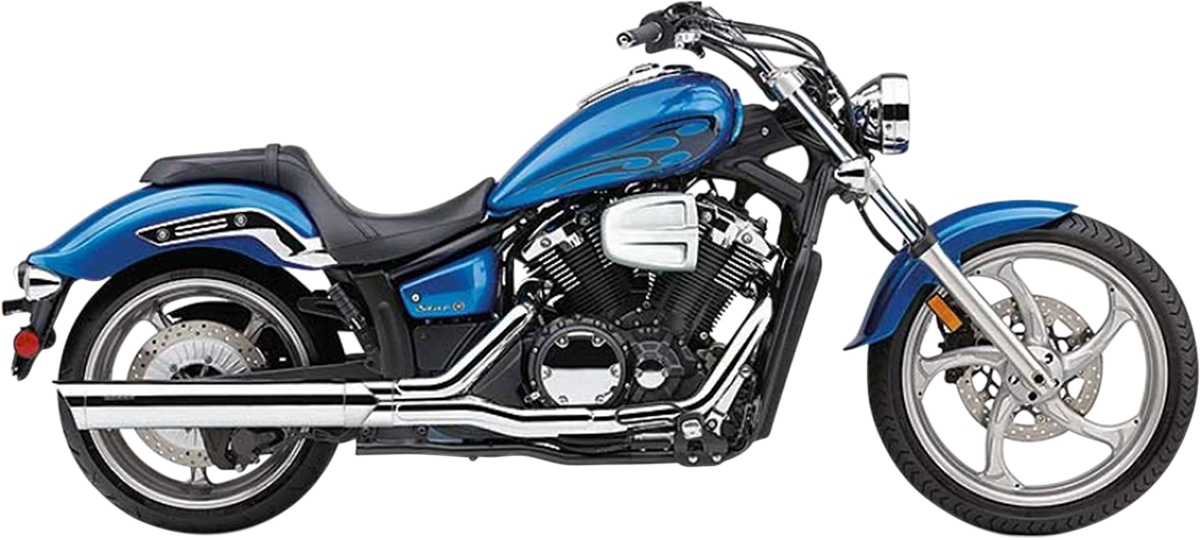 COBRA 4" Slip-On Muffler - Chrome - '11-'17 Stryker 2270