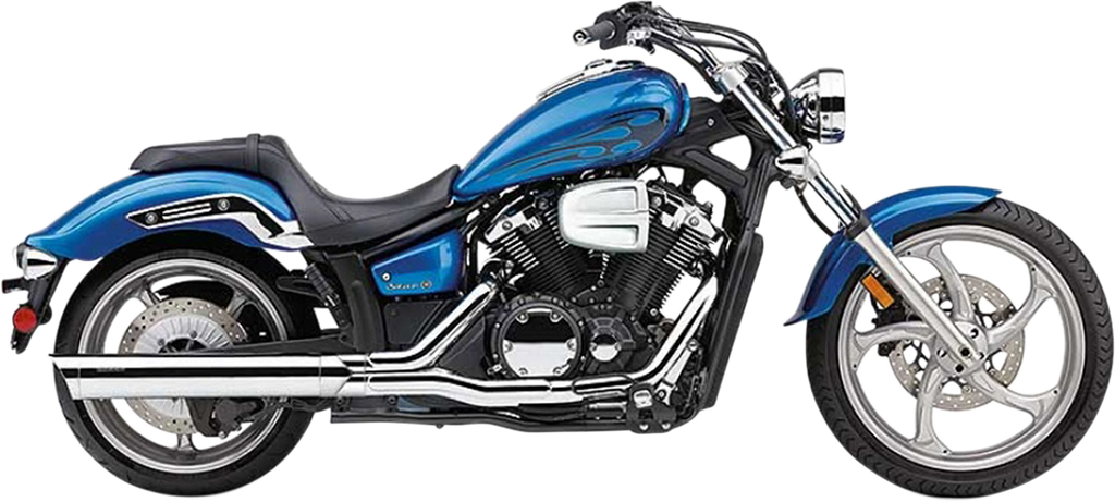 COBRA 4" Slip-On Muffler - Chrome - '11-'17 Stryker 2270