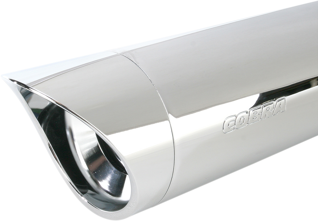 COBRA 4" Slip-On Muffler - Chrome - '11-'17 Stryker 2270