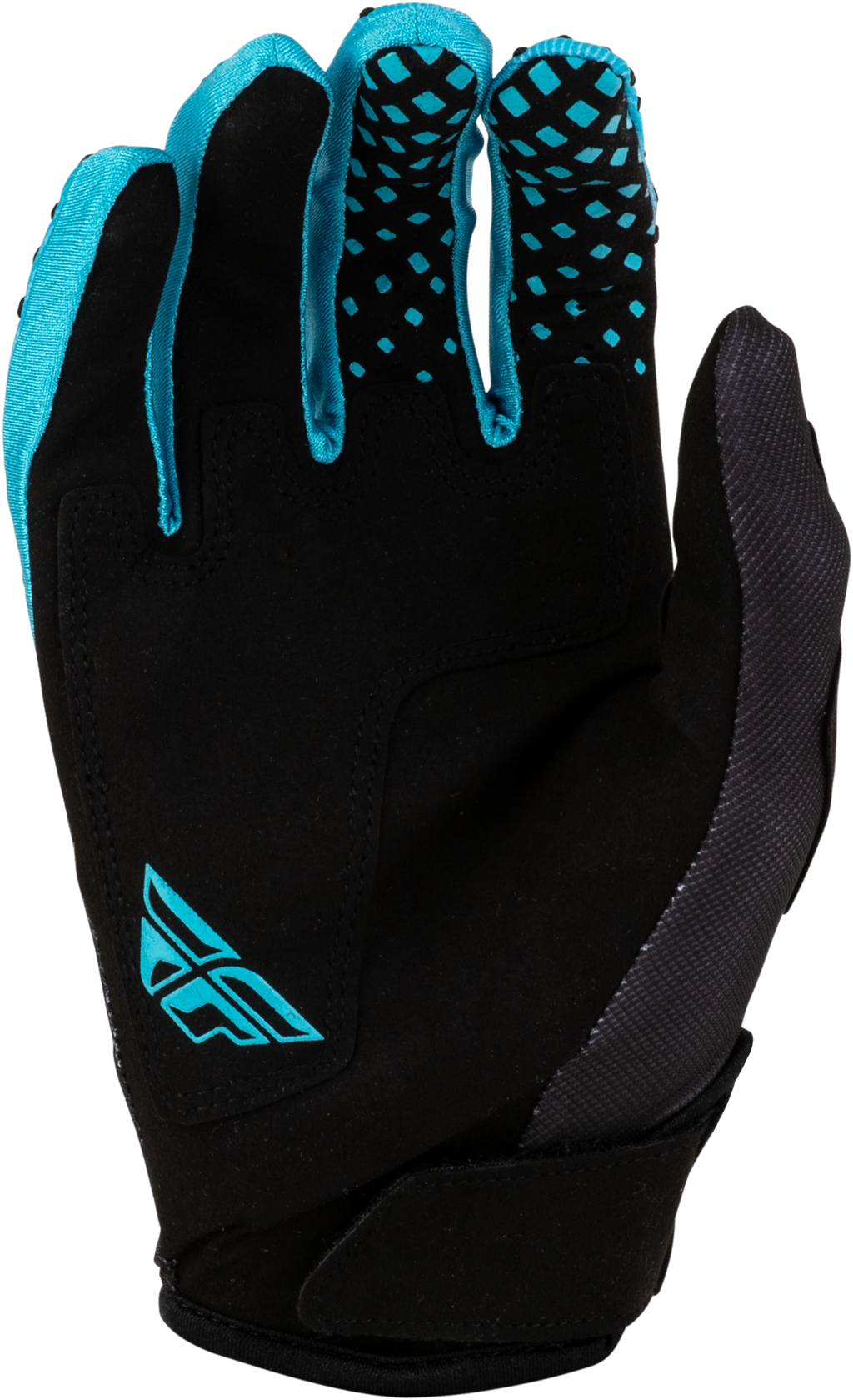 FLY Racing Kinetic Fade Gloves (2027) - Black / Blue / White - View 2