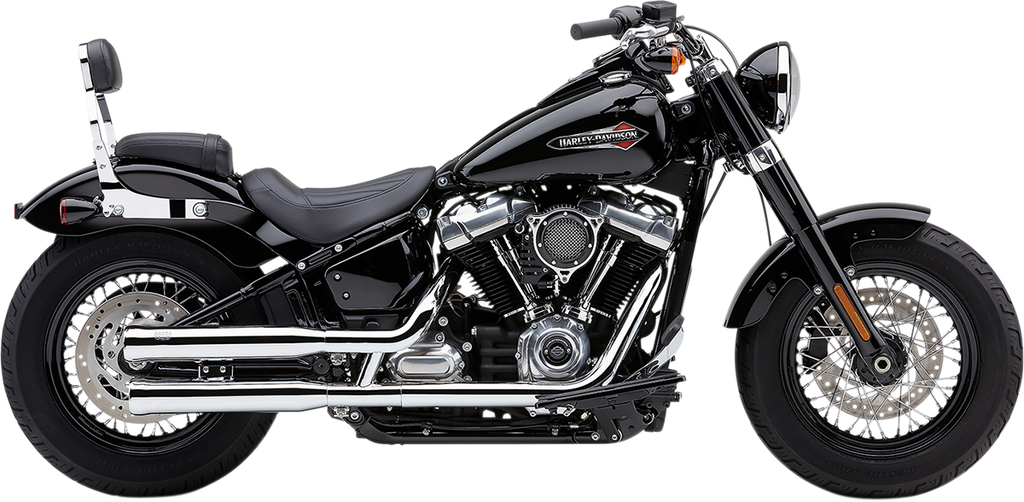 COBRA Neighbor Hater Slip-On Mufflers - Chrome - FLHC/FLHCS/FLDE 6048