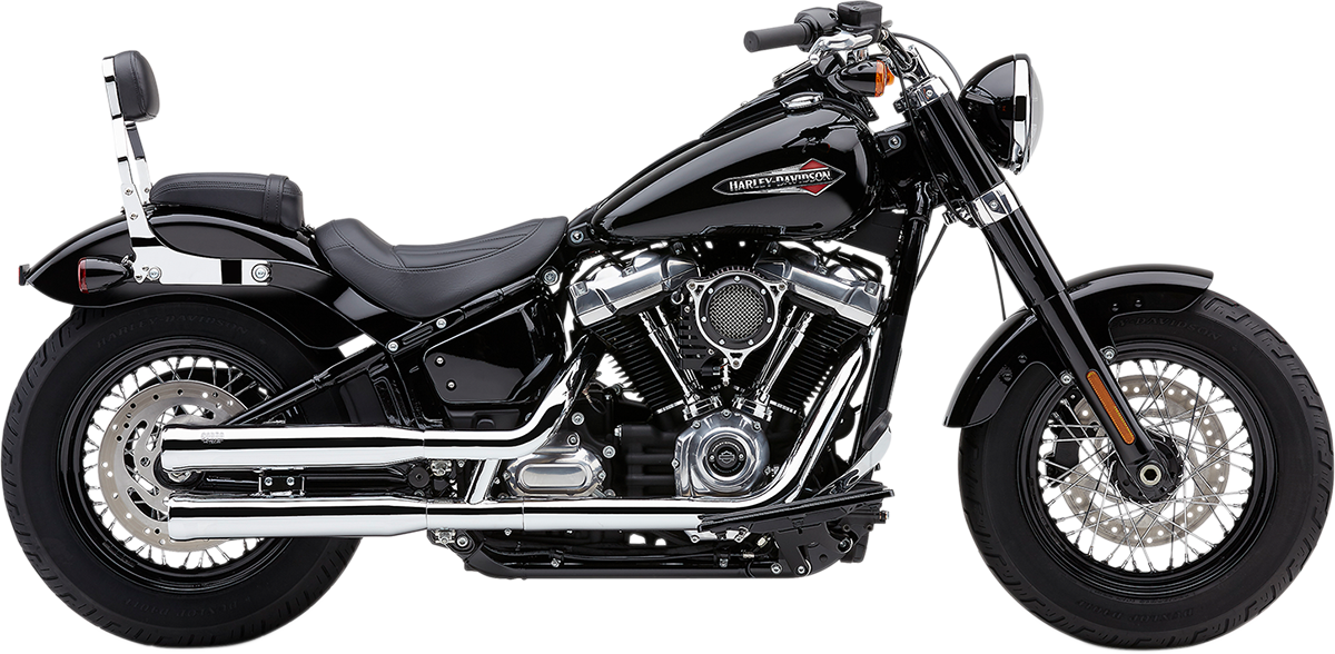 COBRA Neighbor Hater Slip-On Mufflers - Chrome - FLHC/FLHCS/FLDE 6048