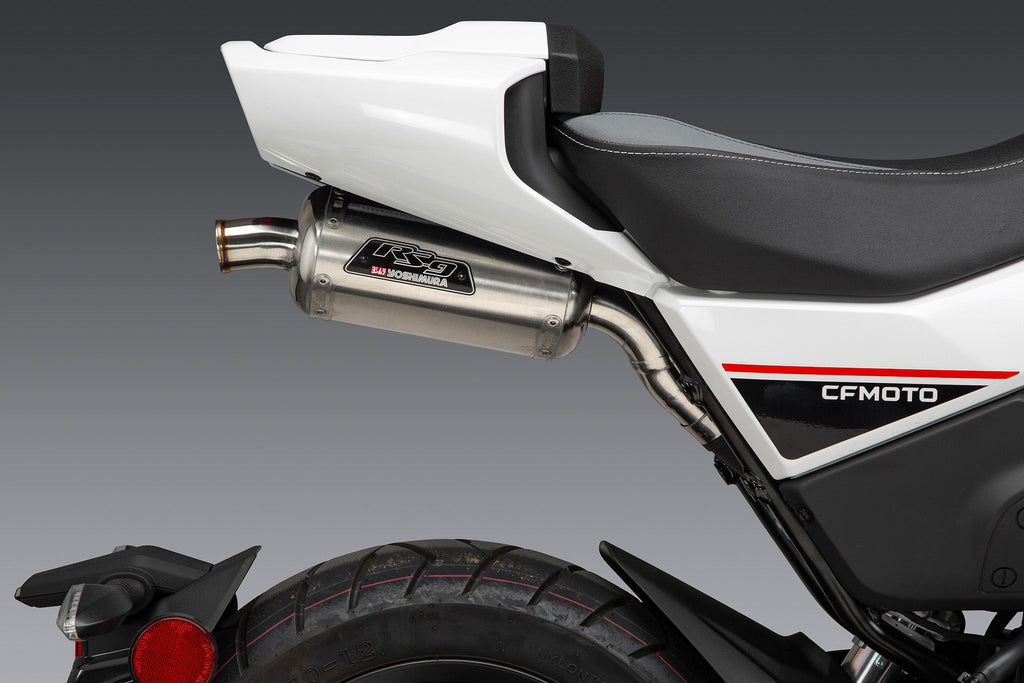 Yoshimura Papio SS/cl 24-25 RS-9 Stainless Slip-On Exhaust, w/ Aluminum Muffler