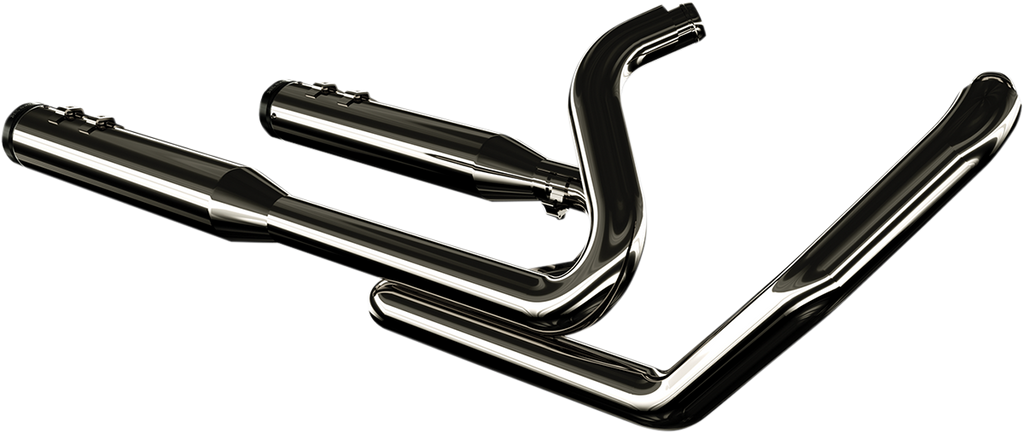KHROME WERKS 2-into-2 Dominator Exhaust System - Eclipse® - '09-'16 FL - With 4-1/2" Muffler 201830