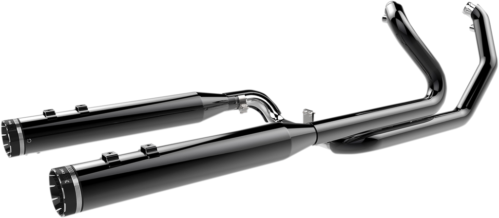 KHROME WERKS 2-into-2 Dominator Exhaust System - Eclipse® - '09-'16 FL - With 4-1/2" Muffler 201830