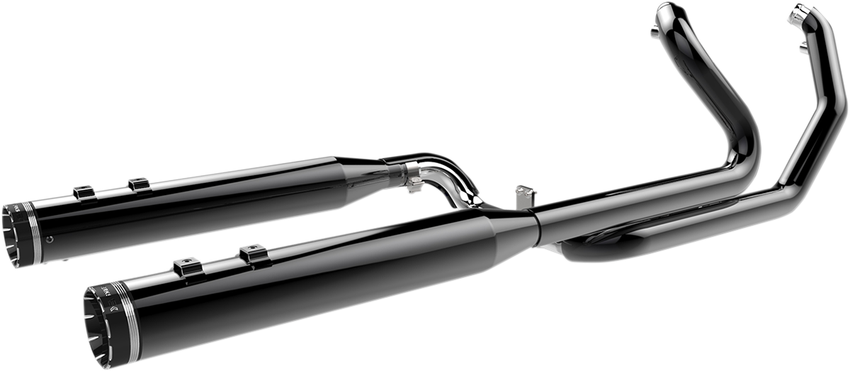 KHROME WERKS 2-into-2 Dominator Exhaust System - Eclipse® - '09-'16 FL - With 4-1/2" Muffler 201830