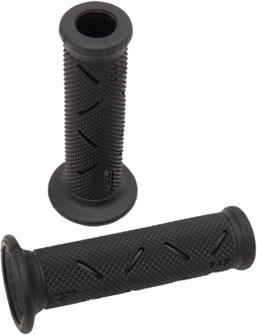 PRO GRIP 716 Superbike Grips - Open Ends - Black PA0716OETR02