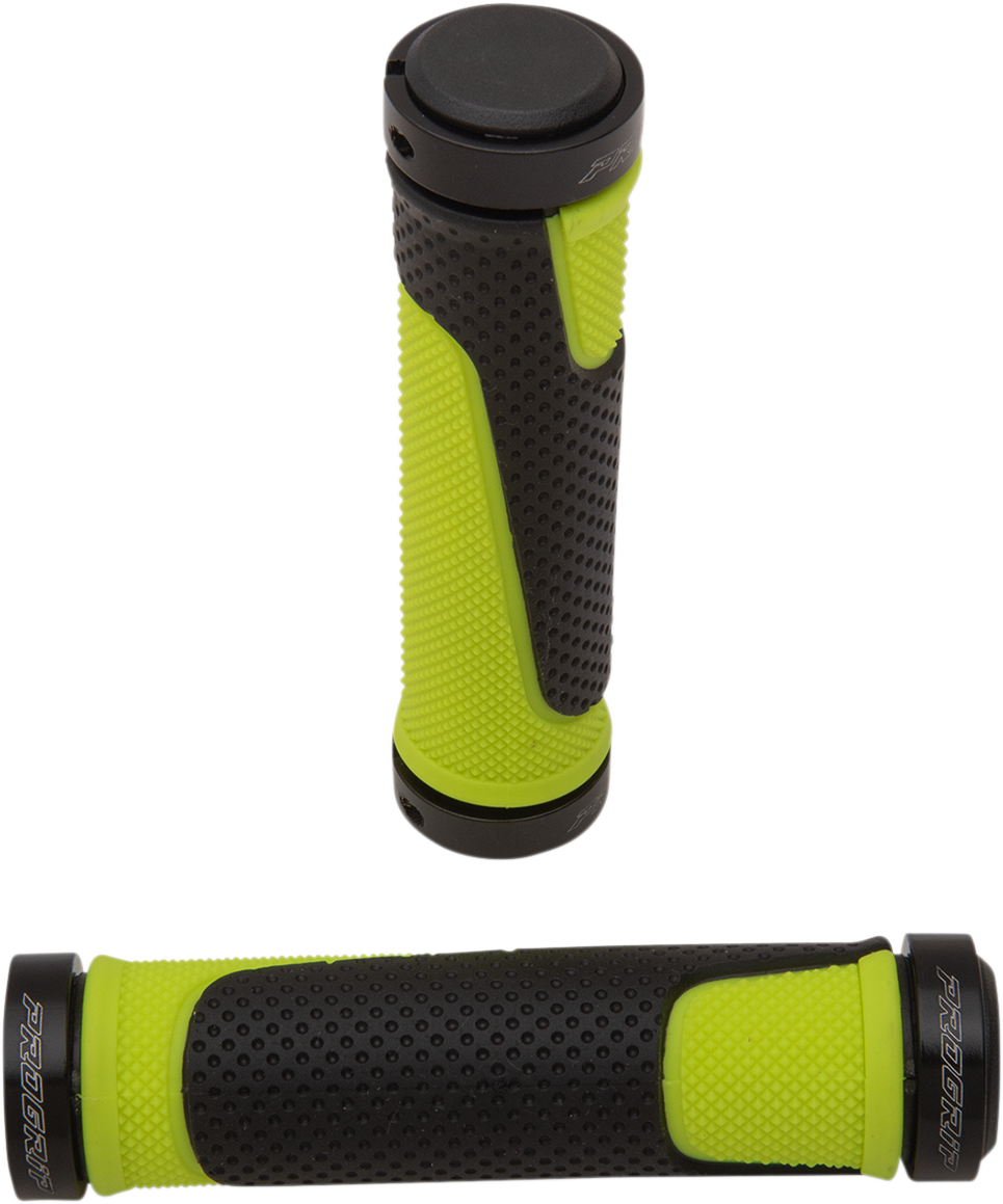 PRO GRIP 997 Lock-On Open End Locking Grips - Fluorescent Yellow/Black PA099722GF02