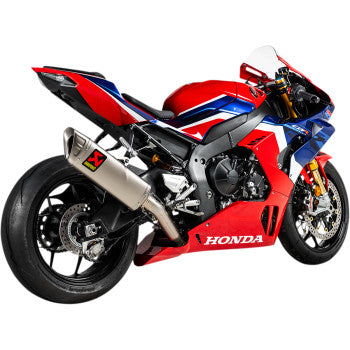 Akrapovic Racing Line Exhaust System - S-H10R9-APLT - 2021-2022 Honda CBR 1000RR -R Fireblade SP