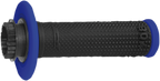 PRO GRIP 708 Lock-On Grips - Blue/Black PA070800BL02