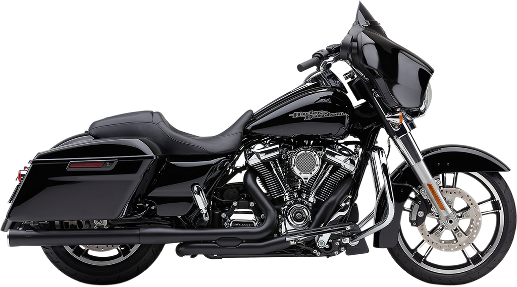 COBRA Slip-On Mufflers with Race-Pro Tips - 3" - Black - FL 6071RB