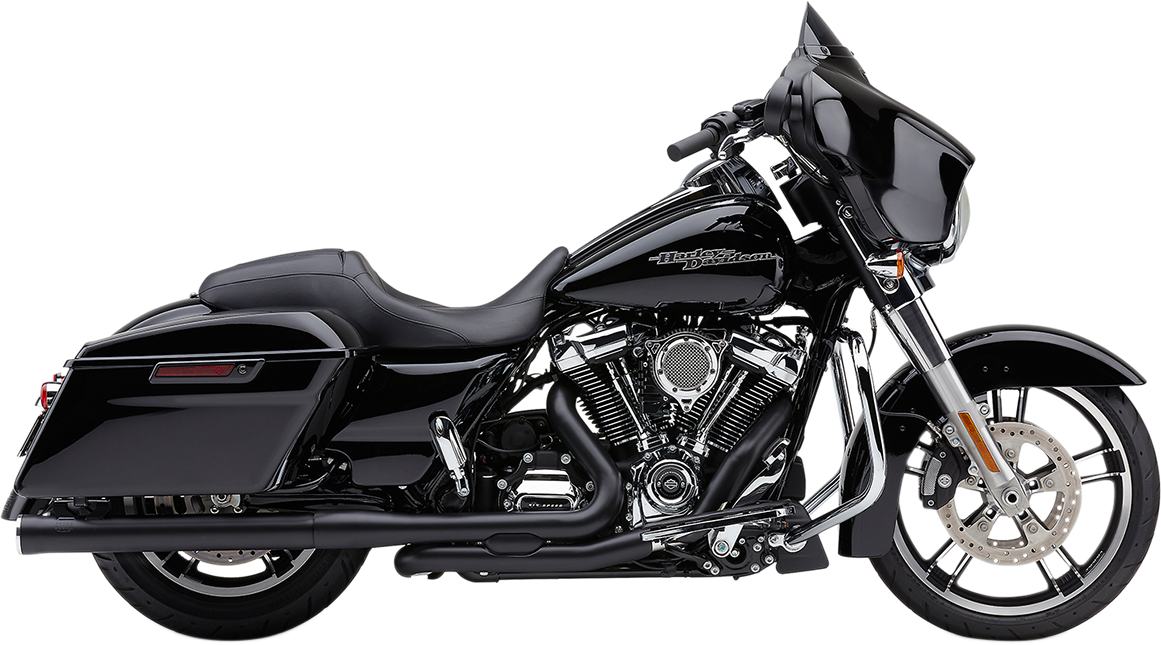 COBRA Slip-On Mufflers with Race-Pro Tips - 3" - Black - FL 6071RB