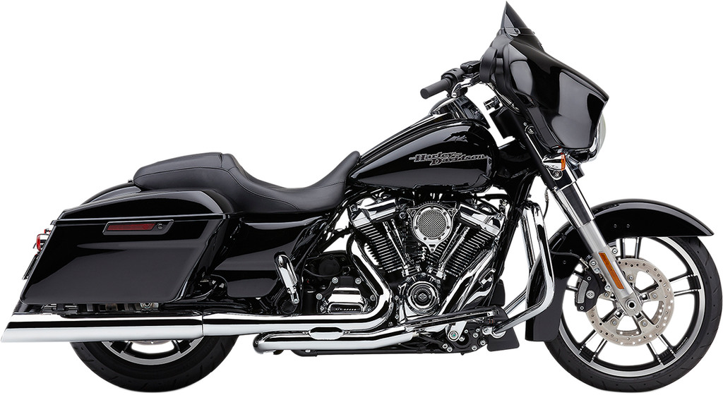 COBRA 909 Uppercut Slip-On Mufflers - '95-'16 FL - Chrome 6268