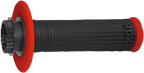 PRO GRIP 708 Lock-On Grips - Red/Black PA070800RO02
