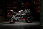 Yoshimura 450SS 23-26 / 450NK 24-26 AT2 Stainless Slip-On Exhaust, w/ Stainless Muffler