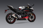 Yoshimura 450SS 23-26 / 450NK 24-26 AT2 Stainless Slip-On Exhaust, w/ Stainless Muffler