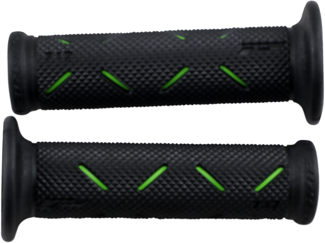 PRO GRIP 717 Road Grips - Green/Black PA0717OEVE02