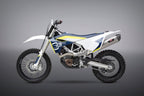 Yoshimura Husq 701/KTM 690 R Race R-77 Stainless Slip-On Exhaust, w/ Stainless Muffler