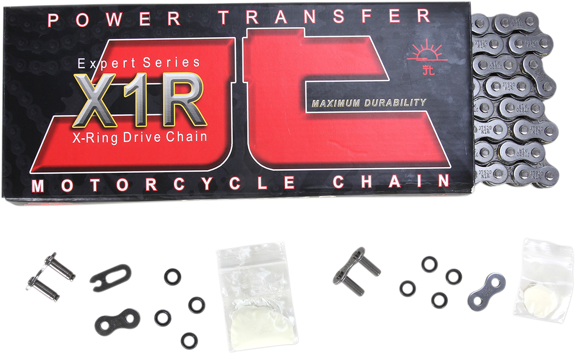JT CHAINS 520 X1R Heavy Duty X-Ring Sealed Drive Chain