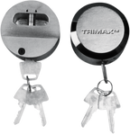 TRIMAX Hockey Puck Internal Shackle Lock - Hockey Puck Padlock 4010-0025