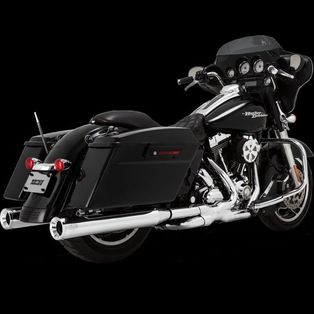 Vance & Hines Eliminator 400 Slip-On Mufflers - Chrome