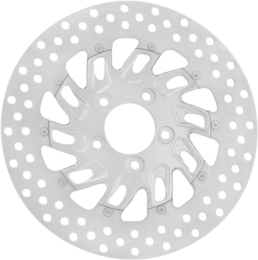 PERFORMANCE MACHINE (PM) Two-Piece Brake Rotor - Brake Rotor / 11.8" / Supra / Chrome 1710-2424