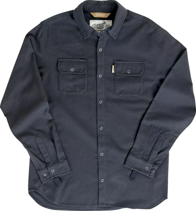 BILTWELL HI Test Flannel Shirt - Black / 2XL 3040-3454