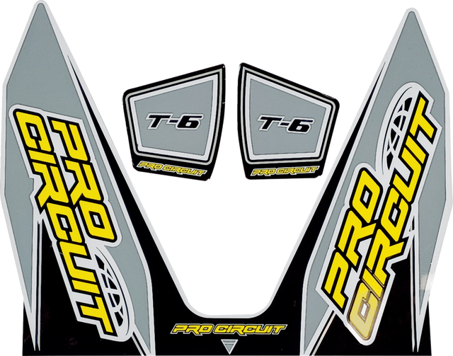Pro Circuit T-6 Exhaust Decals